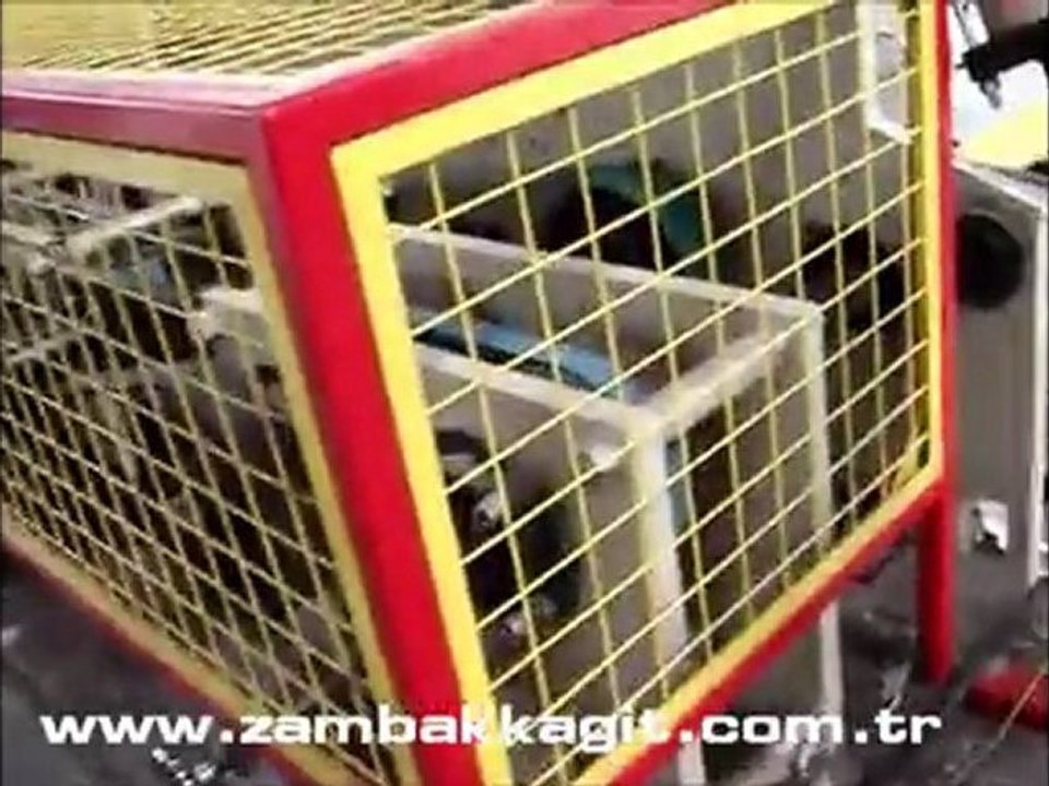 Yüksek Hızda Kağıt Dilimleme ve Sarma Makinesi