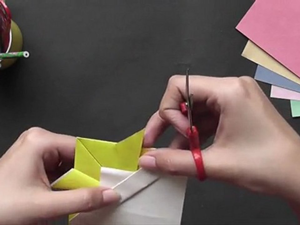 Origami In Hindi  - Gold Fish