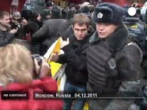 Manifestation de l'opposition lors des... - no comment