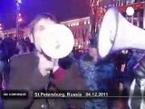Russian protesters arrested during elections - no comment