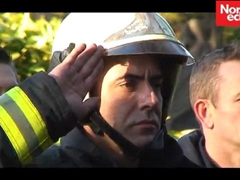 Fête de la Sainte-Barbe chez les pompiers de Roubaix