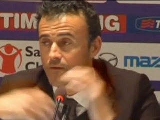 Luis Enrique: "Chiedo scusa ai tifosi"