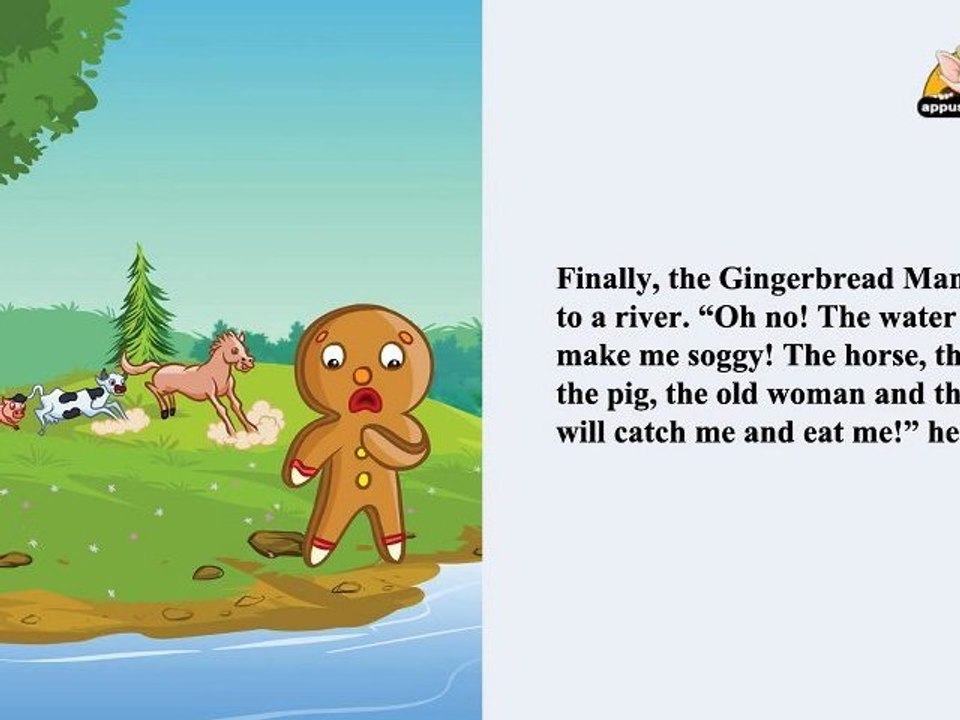 English Talking Book - Gingerbread Man