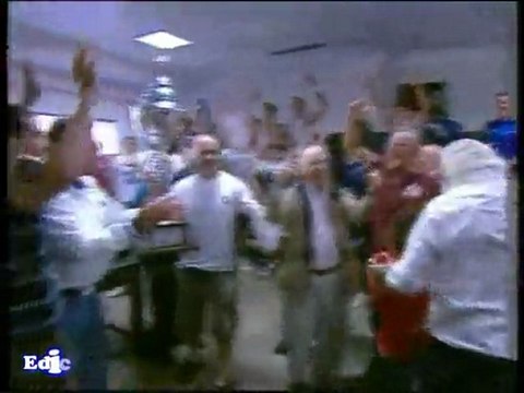 Nacional Campeón Apertura 2011 - Festejos en los vestuario