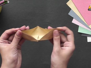 Make a Simple Boat - Origami in Hindi