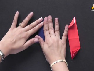 How to Make a Ninja Star - Origami in Hindi