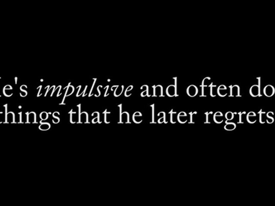 One Word A Day - Impulsive (HD)
