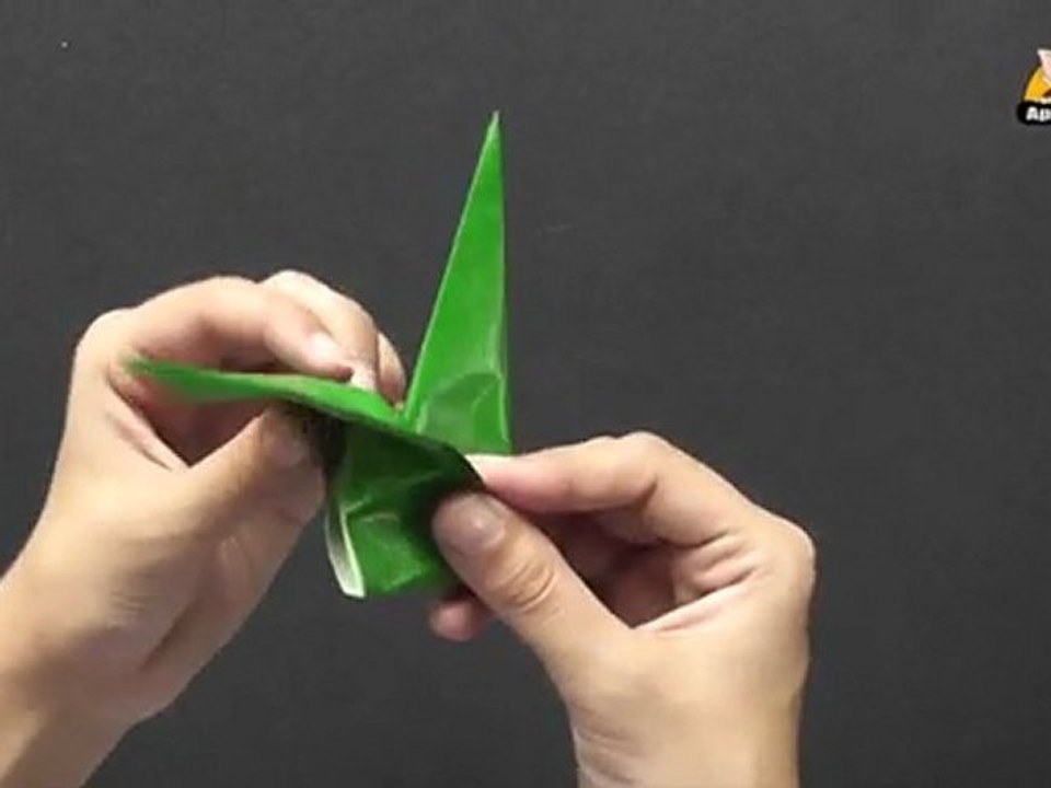 How to make a Leaf - Origami in Hindi