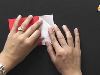 Make an Arrow Bookmark - Origami in Hindi