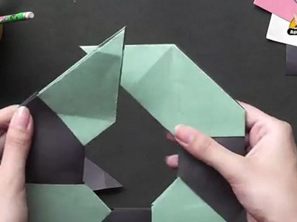 Make an 8 Point Star - Origami in Hindi