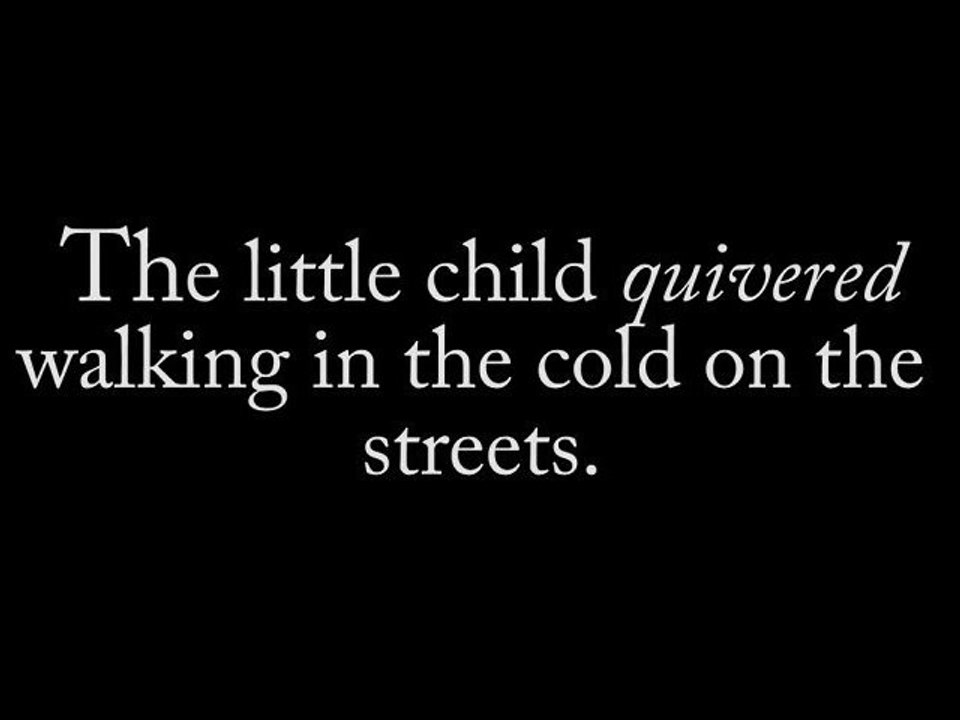 Word A Day - Quiver (HD)