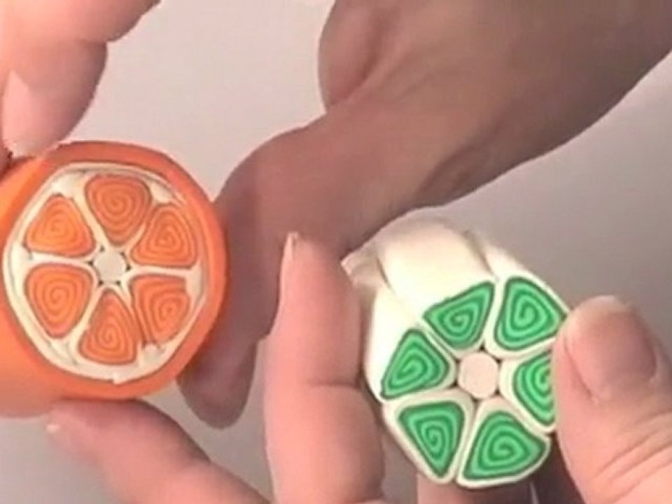 Polymer Clay Projects: Citrus Cane Pt 2