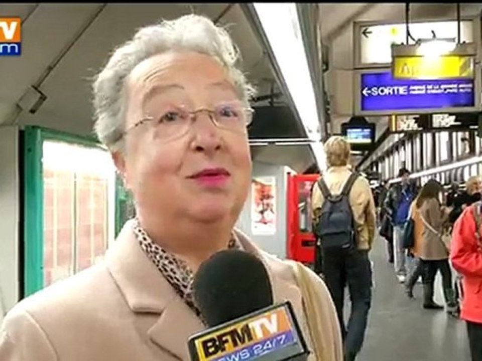 Nicolas Sarkozy emprunte le RER