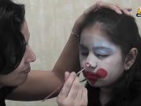 Face Painting - Easy way to paint a Clown