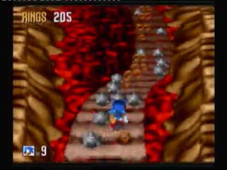 walkthrough : sonic 3D blast-3/les dernières émeraudes