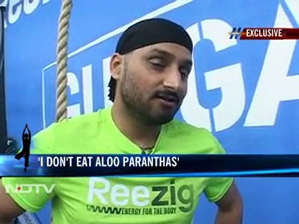 Getting fit with Bhajji