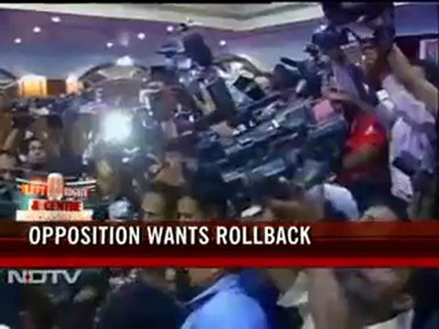 Govt surrenders; FDI in retail on hold; BJP and Left don't commit to truce