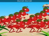 The Ants Go Marching  with Lyrics - Nursery Rhyme