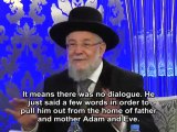 Chief Rabbi Yisrael Meir Lau thanks Mr. Adnan Oktar for the kind hospitality of him
