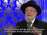 Chief Rabbi Yisrael Meir Lau: 'No war, no bloodshed in the time of Mashiach'
