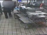 McDonald's armed robbery captured on CCTV