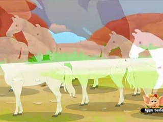 Twenty White Horses - Nursery Rhyme with Lyrics and Sing Along