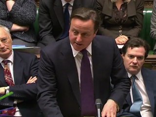 GB: Cameron défend son veto européen en l'absence de Nick Clegg