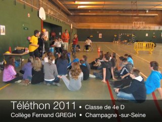 Téléthon 4eD diaporama