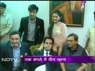 SRK at Dilip Kumar's Birthday Party