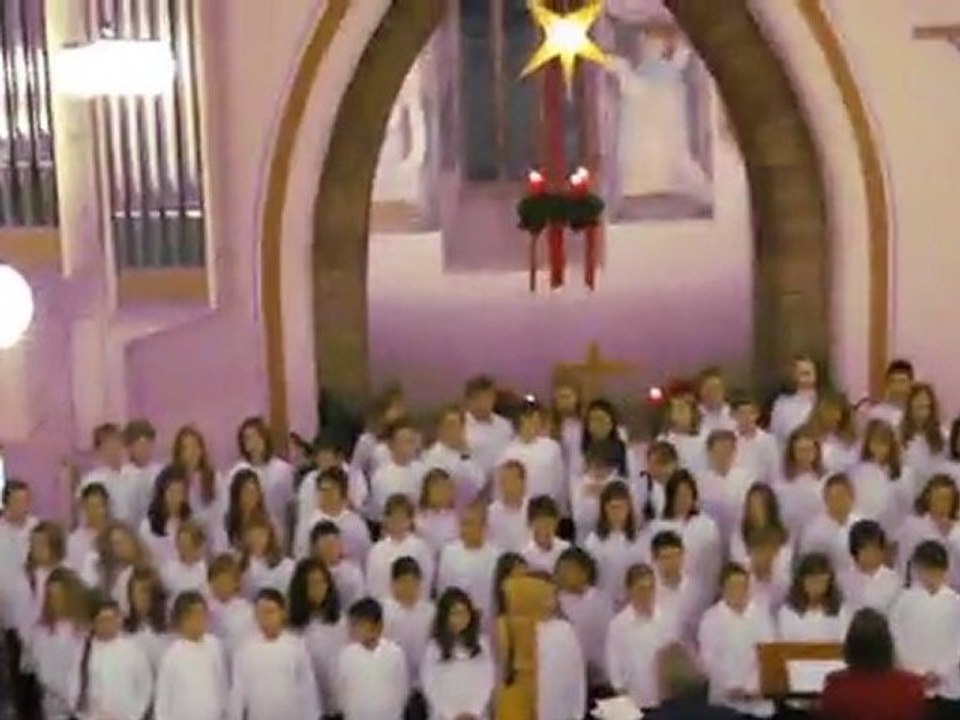 Adeste Fideles - choir in Georgschurch Denzlingen 11.12.11