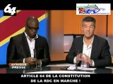 ARTICLE 64 LA POUDRIERE PROVOQUEE PAR KABILA ! LA VICTOIRE OU LA MORT...