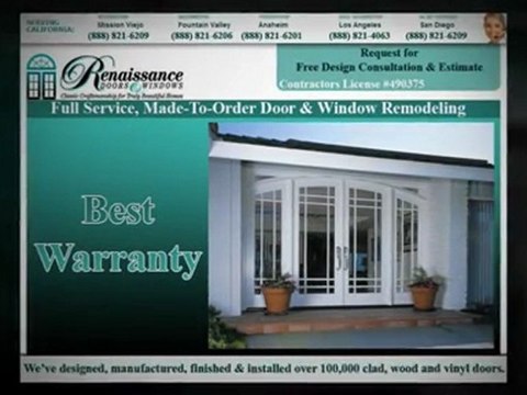 (888) 821-6206 ~ Entry Doors Huntington Beach