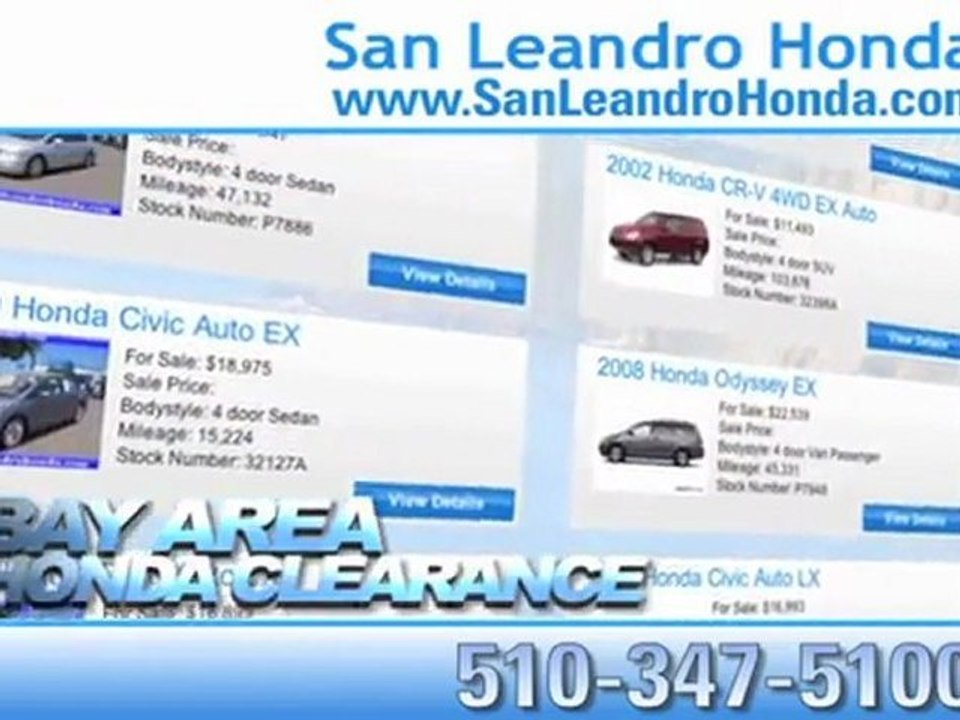 Honda FCX Specials - San Francisco, CA Dealer