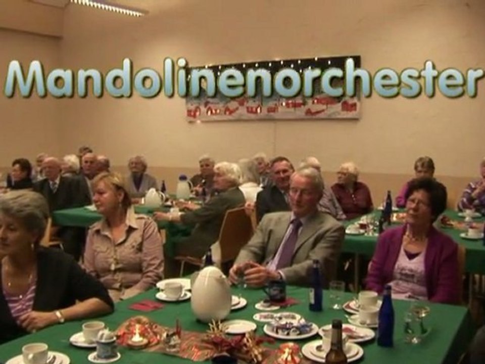 Mandolinen auf der seniorenfeier in rheinbach-ramershoven