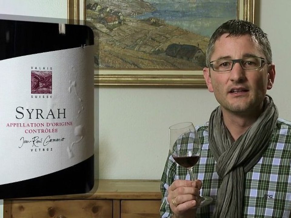 Syrah du Valais 2010 Jean-René Germanier - Wein im Video