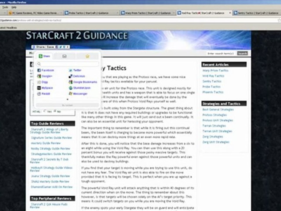 More StarCraft 2 Protoss Strategies Released