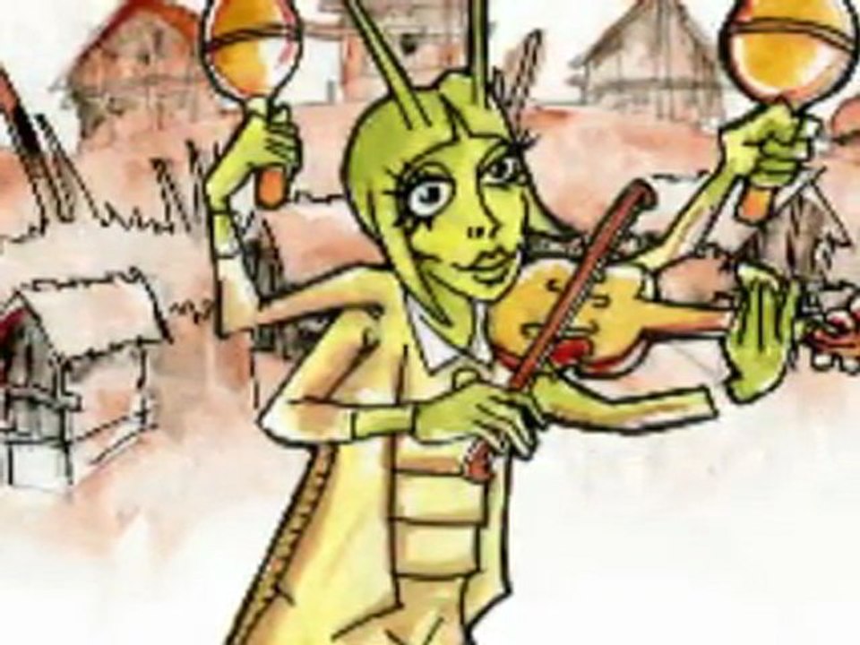 La Cigale et la Fourmi en Occitan alpin du Queyras