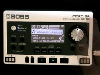 Boss Micro BR-80 - Eband Backing Jam Band Demos