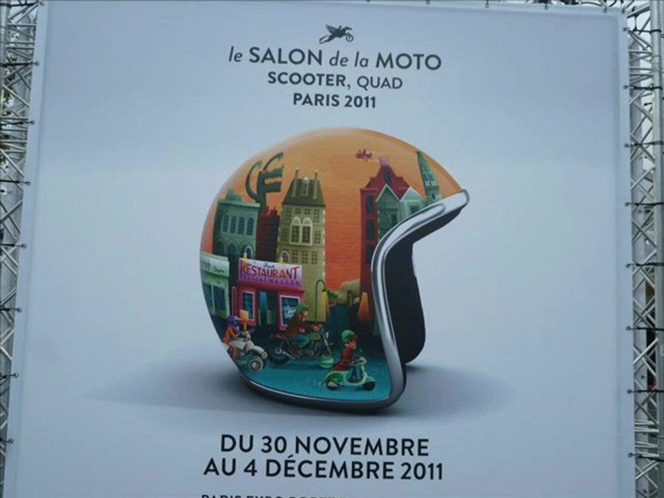 Salon de la moto Paris.