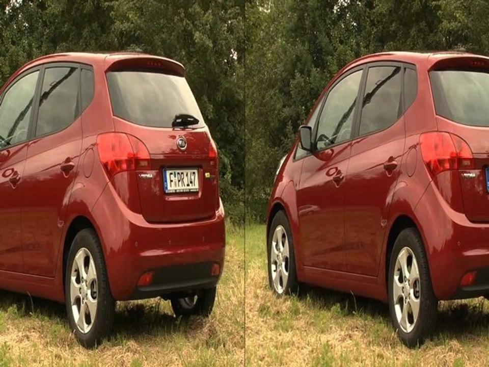 Carshow Minivans: Opel Meriva, Kia Venga & Toyota Verso-S 3D