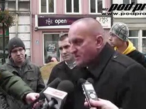 Konferencja prasowa ONR po Marszu Niepodległości