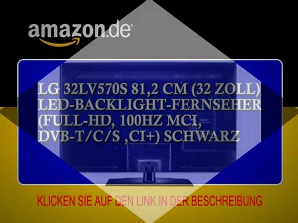 LG 32LV570S 81,2 cm (32 Zoll) LED-Backlight-Fernseher