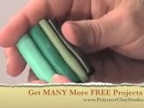 Polymer Clay Projects: Kaleidoscope Canes Pt 1
