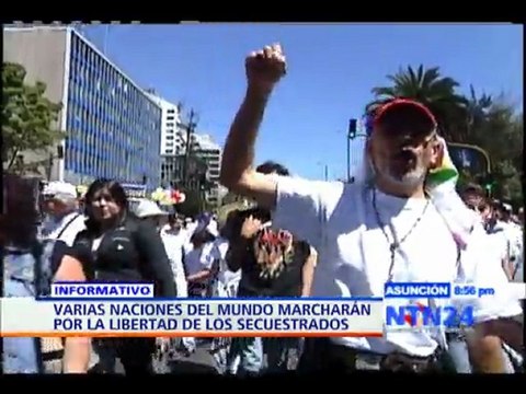 Este martes el mundo marchará para que las FARC liberen a los secuestrados en Colombia