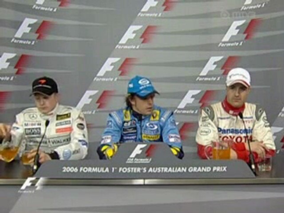 Australia 2006 GP Press Conference Formula One