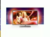 Philips 32PFL7406K/02 81 cm (32 Zoll) Ambilight LED-Backlight-Fernseher (Full-HD, 400 Hz PMR, DVB-T/-C/-S2, Smart TV) silbergrau