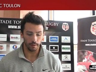 Stade-Toulon : ITV de Clément Poitrenaud