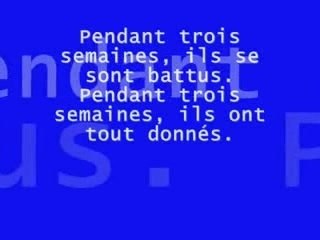 Le clip de l'inter classes