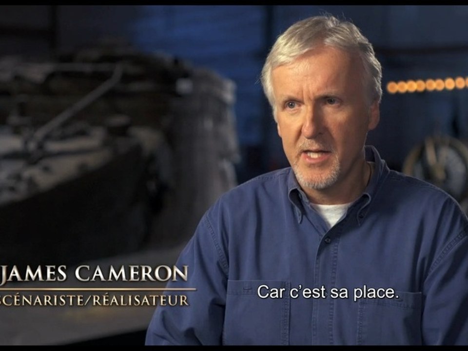 James Cameron parle de Titanic (2012)