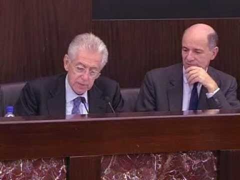 Roma - Conferenza stampa del Presidente del Consiglio, Mario Monti